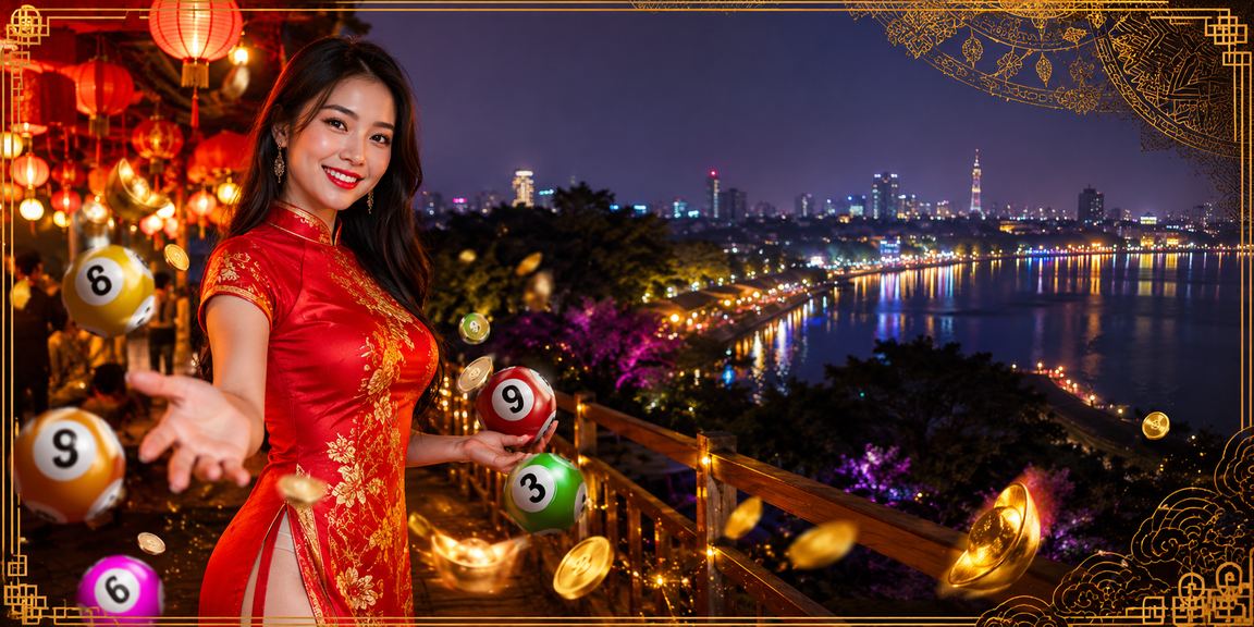 Không khí chợ đêm Hà Nội với người dân trải nghiệm xổ số và giải trí kỹ thuật số